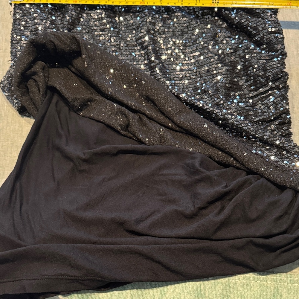 Free People Shimmering Black Sequin Dress - Picture 14 of 16